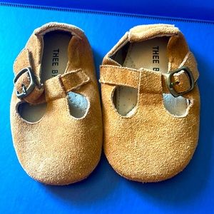 Thee Bron Leather Moccasins